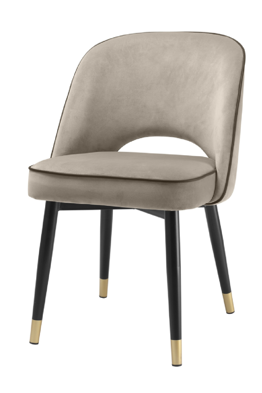 Velvet Cut-Out Dining Chairs (2) | Eichholtz Cliff | Oroa.com