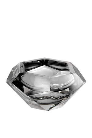 Gray Crystal Glass Bowl | Eichholtz Las Hayas | OROA