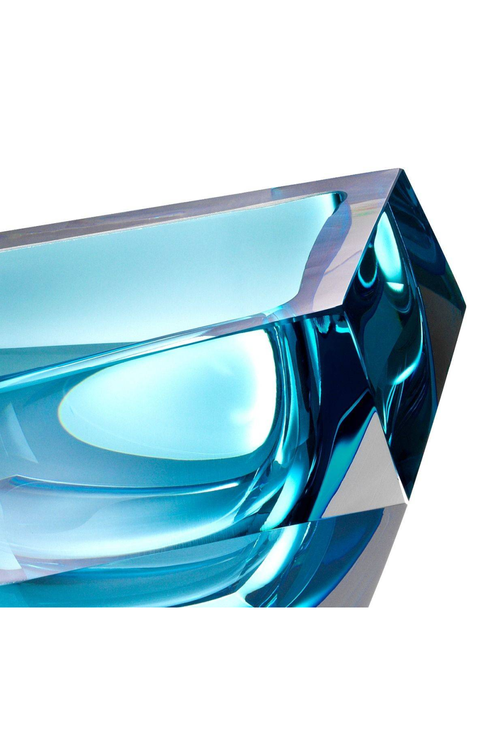 Blue Crystal Bowl | Eichholtz Alma | OROA.com