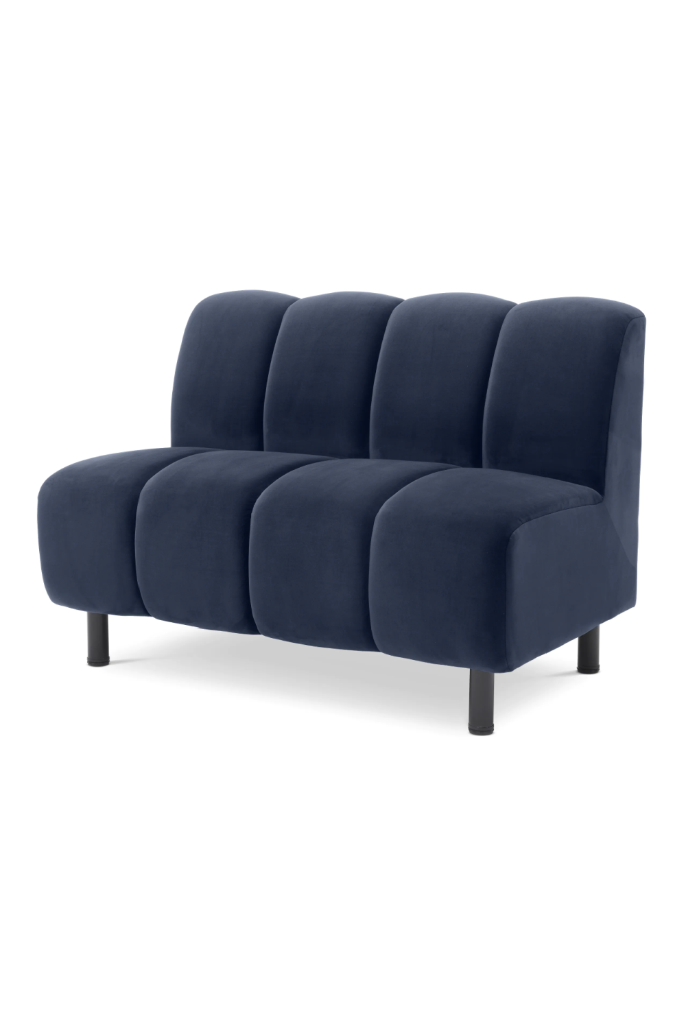 Blue Curved Modular Sofa | Eichholtz Hillman | Oroa.com