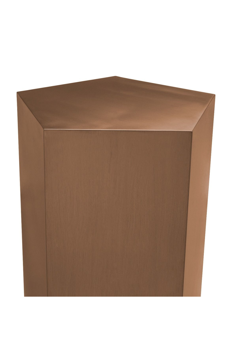 Brushed Copper Pedestal Column - L | Eichholtz Meissner | OROA