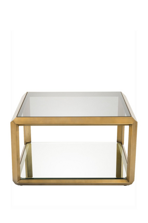 Brass Glass Box Side Table | Eichholtz Callum | Oroa.com