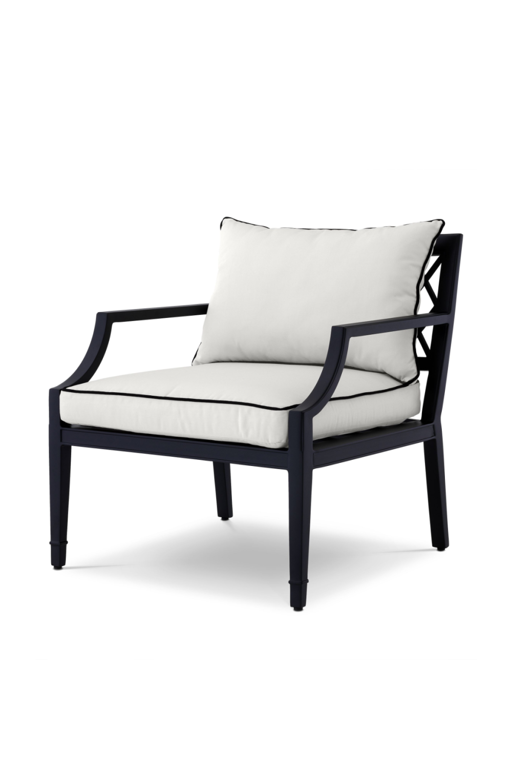 Black Outdoor Sunbrella Chair | Eichholtz Bella Vista | OROA.com