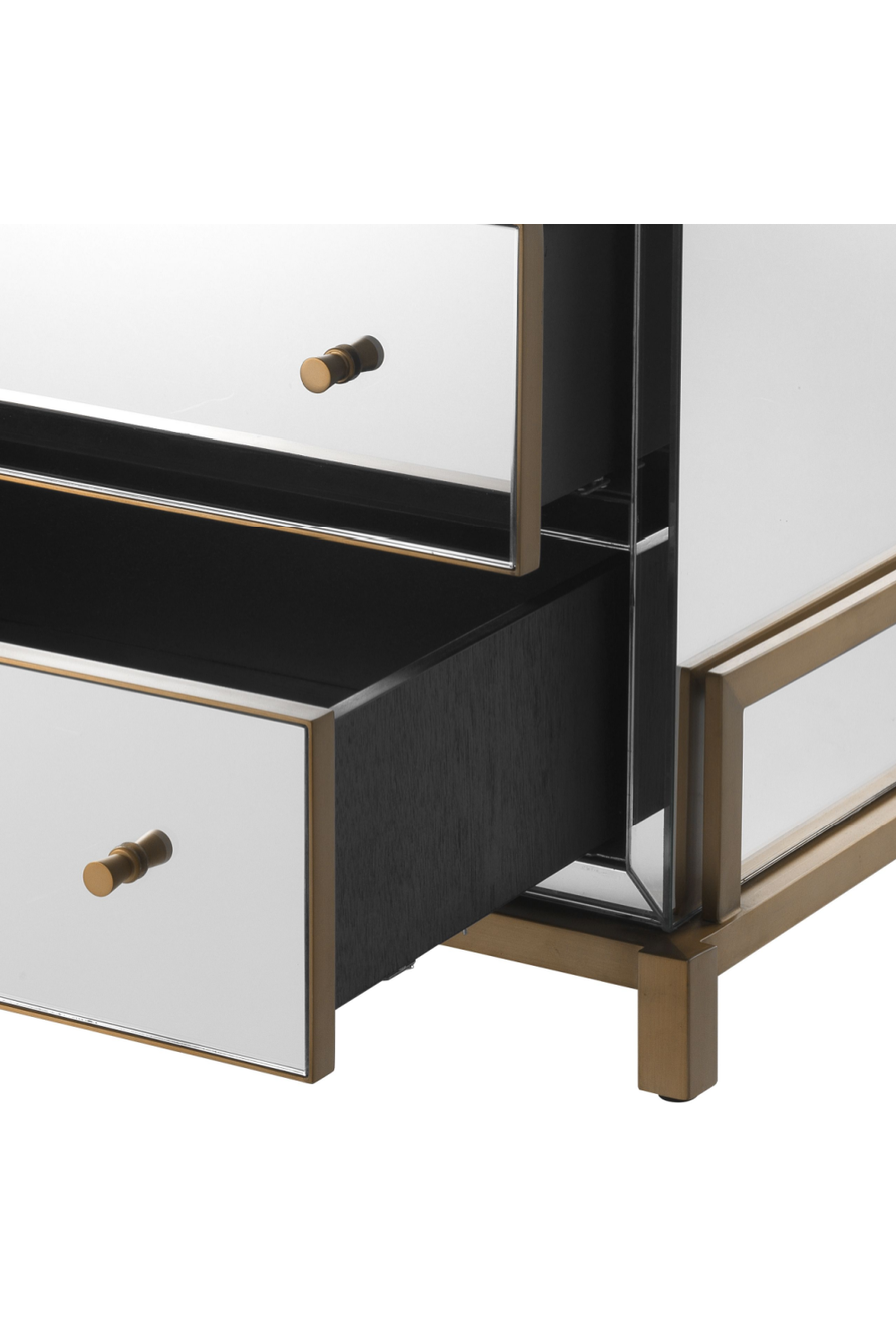 5 Drawer Mirror Glass Dresser | Eichholtz | #1 Eichholtz Retailer