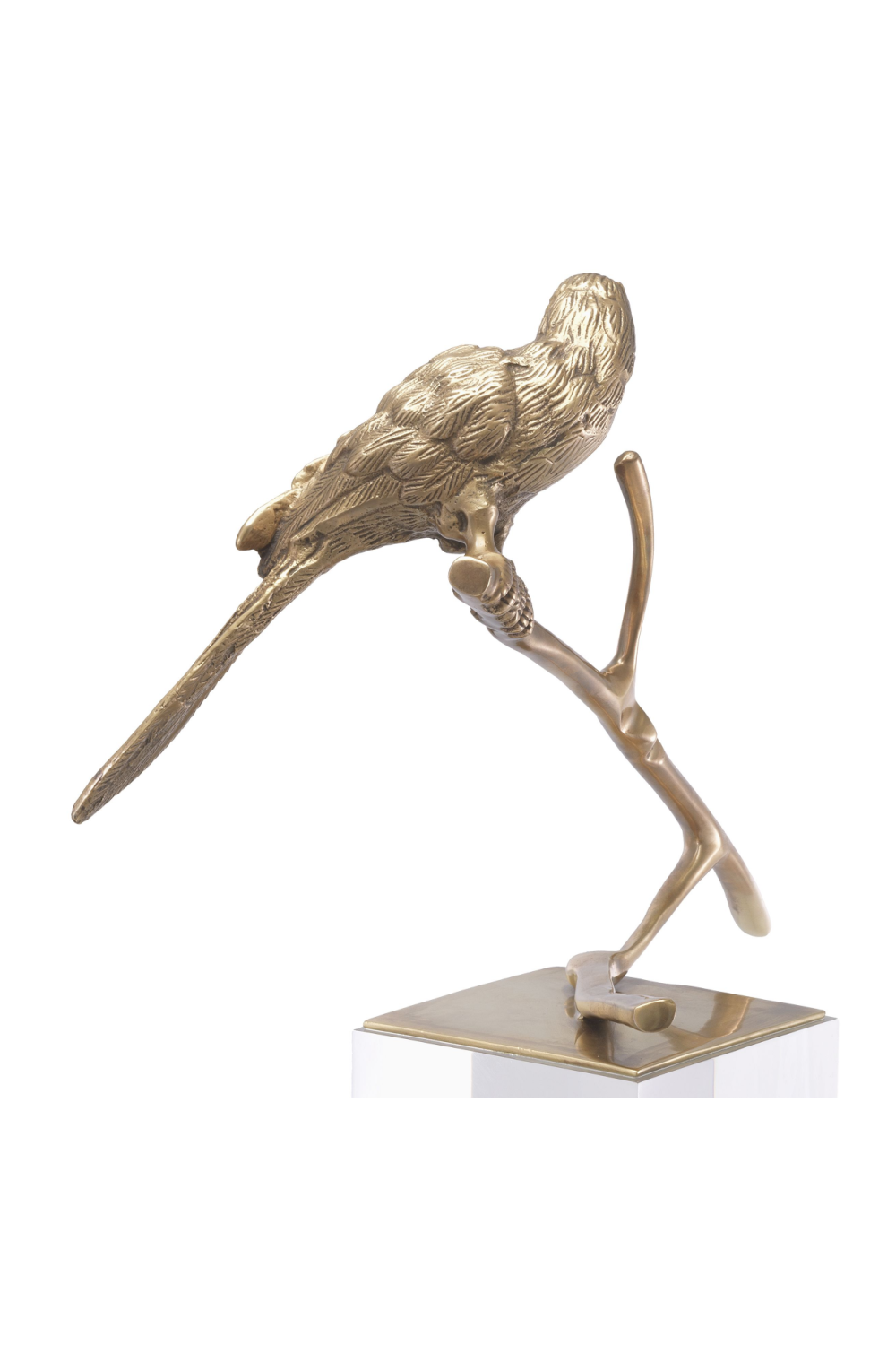 Antique Brass Bird Figurine Set (2) - Eichholtz Morgana | OROA