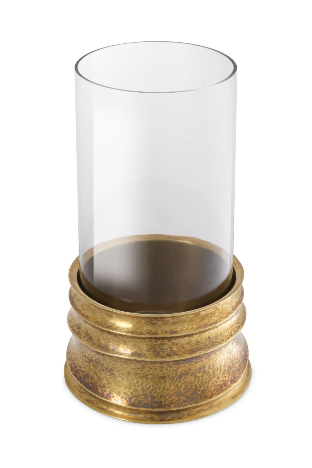 Vintage Brass Candle Holder - Eichholtz Gilardon | OROA.com
