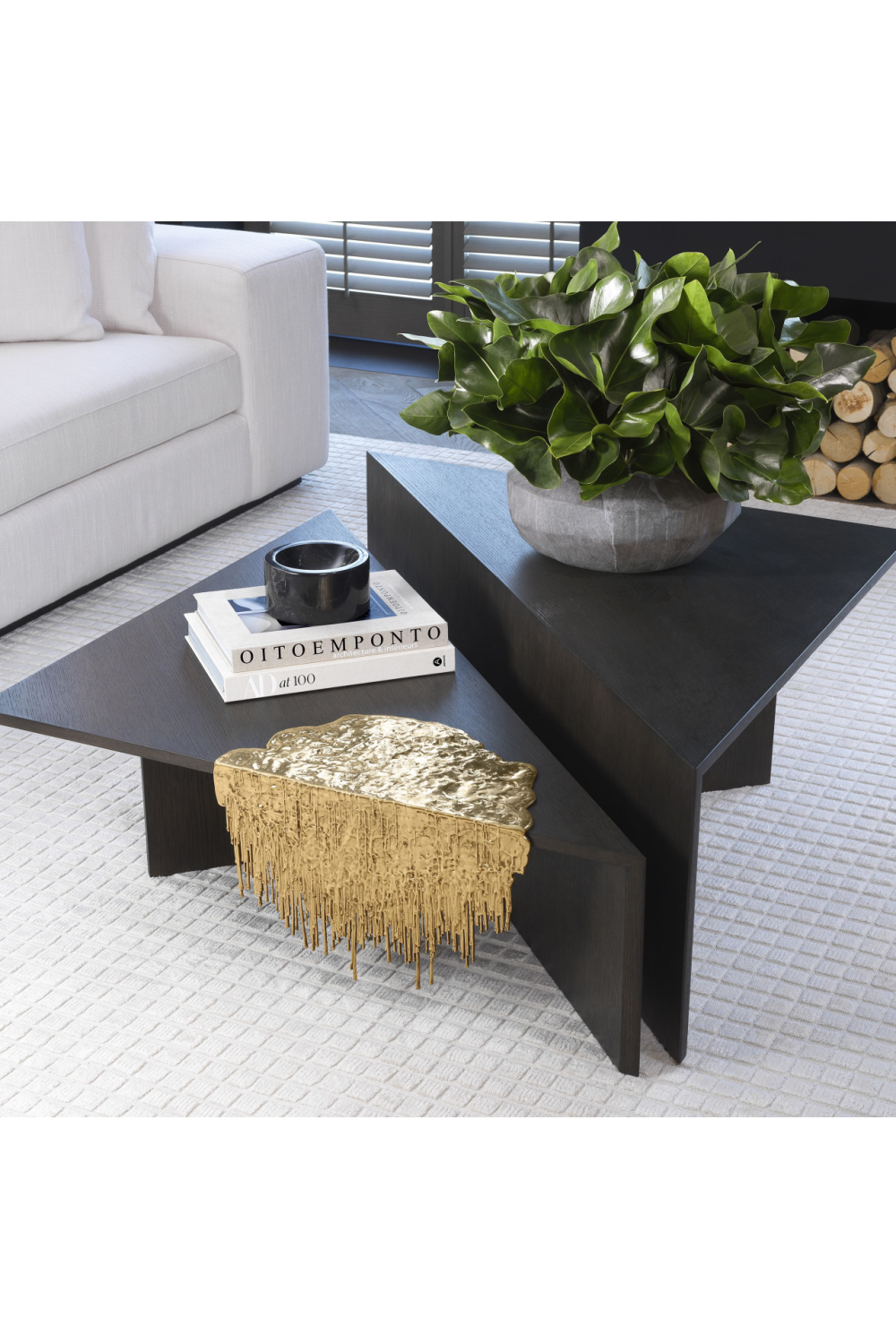 Melting Brass Table Decor | Eichholtz Grove | OROA