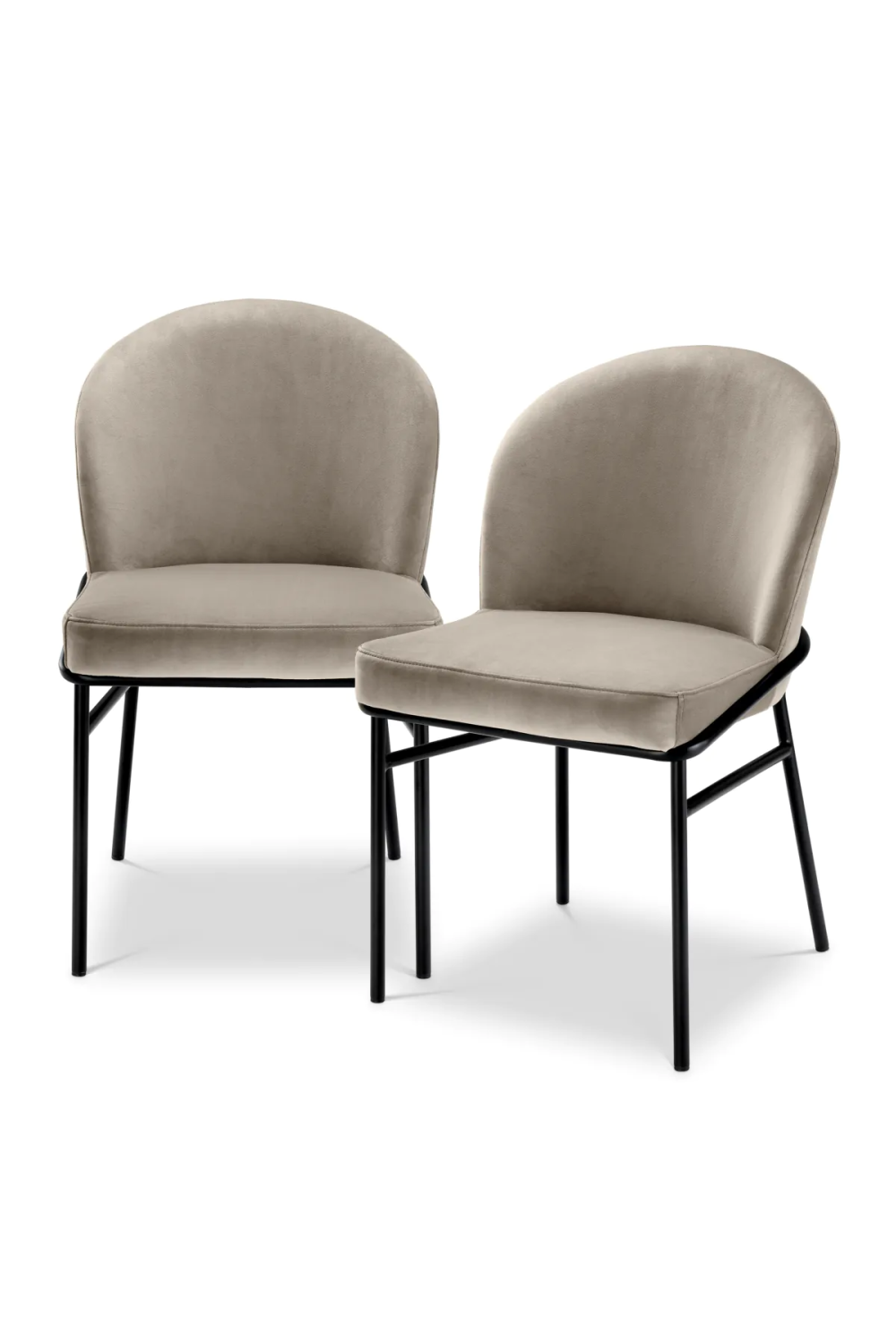 Velvet Dining Chair Set (2) | Eichholtz Willis | Oroa.com