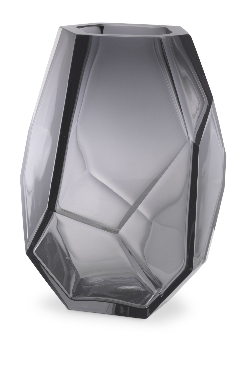 Gray Handblown Glass Vase | Eichholtz Martina | OROA