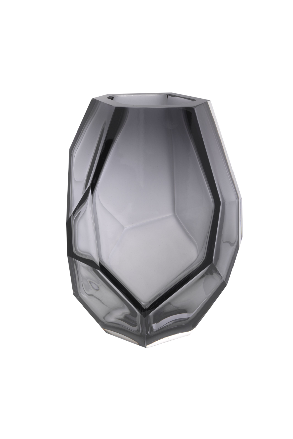Gray Handblown Glass Vase | Eichholtz Martina | OROA