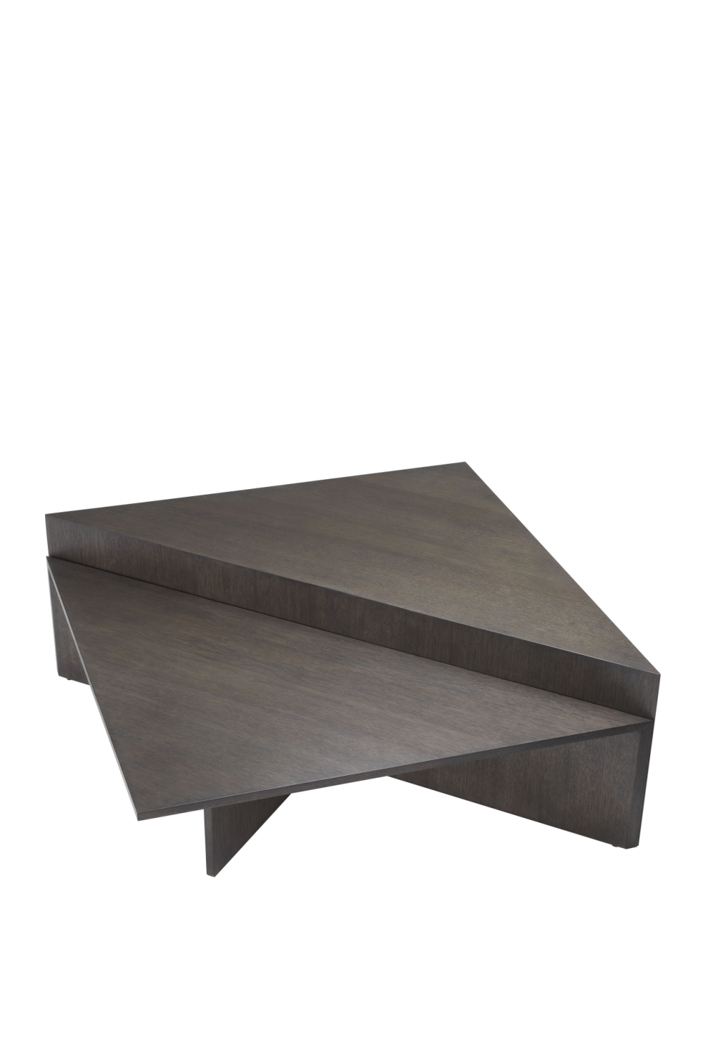 Dark Brown Triangular Coffee Table | Eichholtz Fulham | OROA