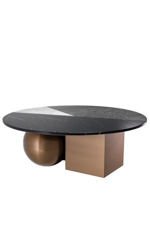 Copper Marble Coffee Table | Eichholtz Tricolori | OROA