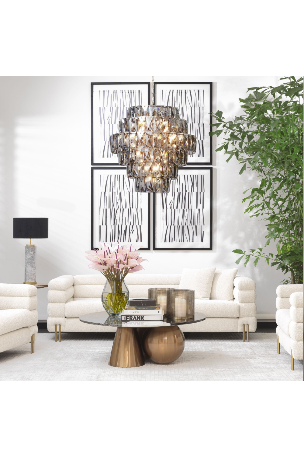 Copper Marble Coffee Table | Eichholtz Tricolori | OROA