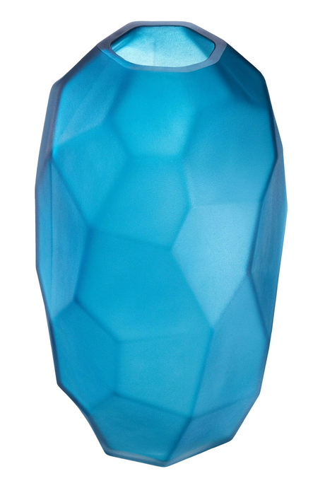 Blue Hand Blown Glass Vase | Eichholtz Fly S | OROA.com