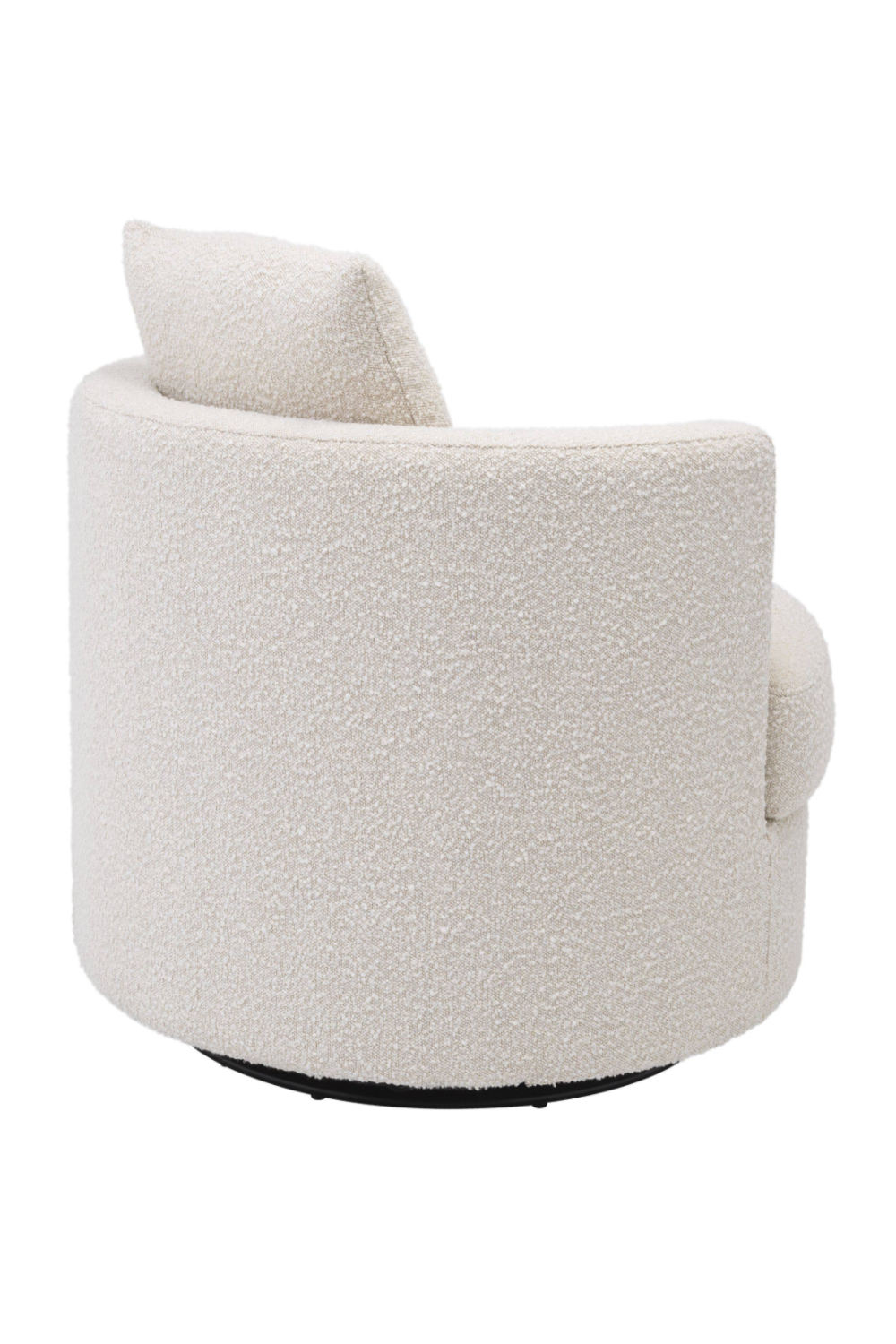 Cream Bouclé Swivel Chair | Eichholtz Felix |  Oroa.com