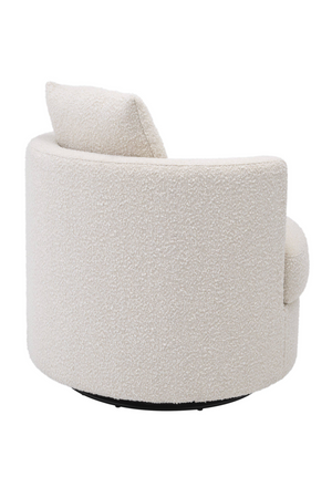 Cream Bouclé Swivel Chair | Eichholtz Felix |  Oroa.com