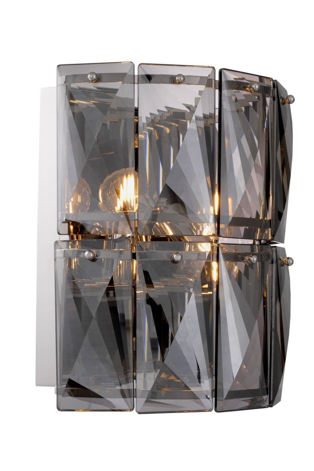 Nickel Crystal Glass Wall Lamp | Eichholtz Amazone  | Oroa.com