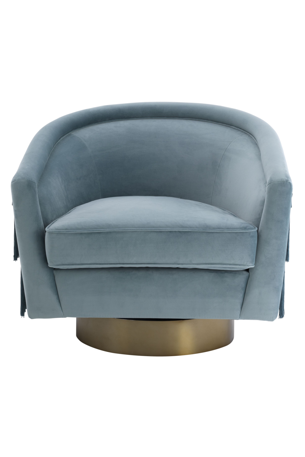 Blue Velvet Swivel Chair | Eichholtz Le Vante | Oroa.com