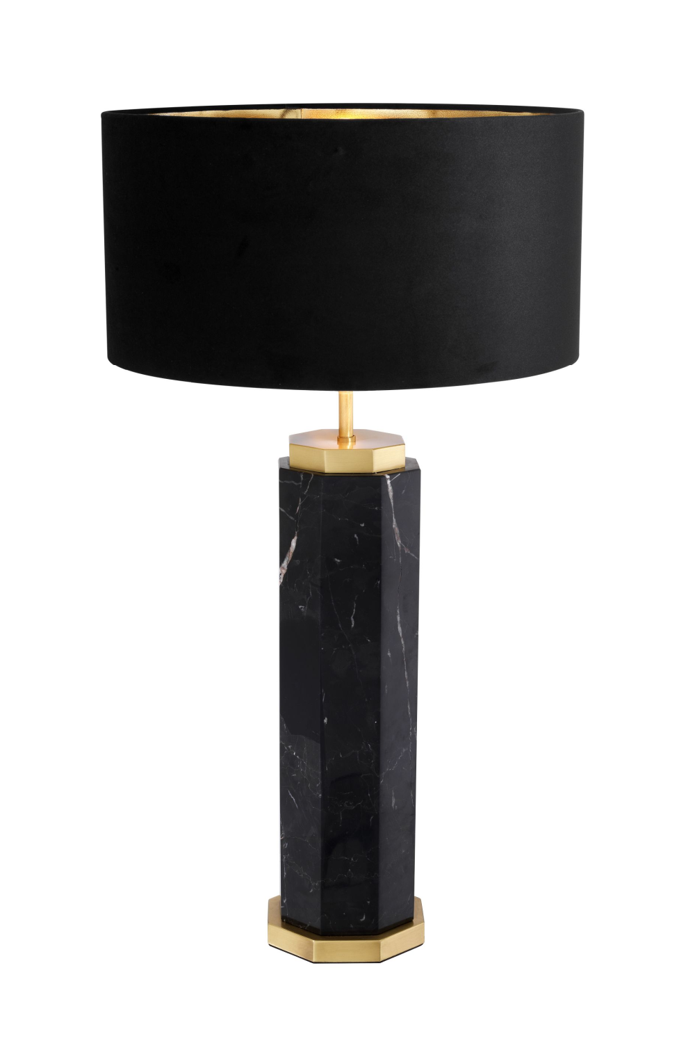 Black Marble Table Lamp | Eichholtz Newman | OROA