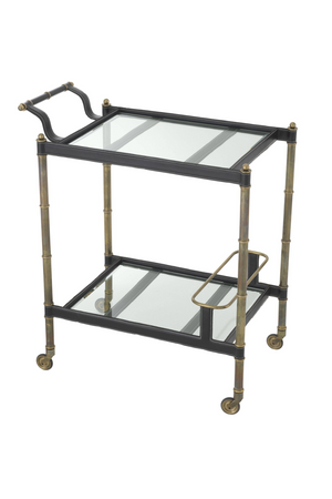 Vintage Brass Bar Cart | Eichholtz Princess | #1 Eichholtz Retailer  