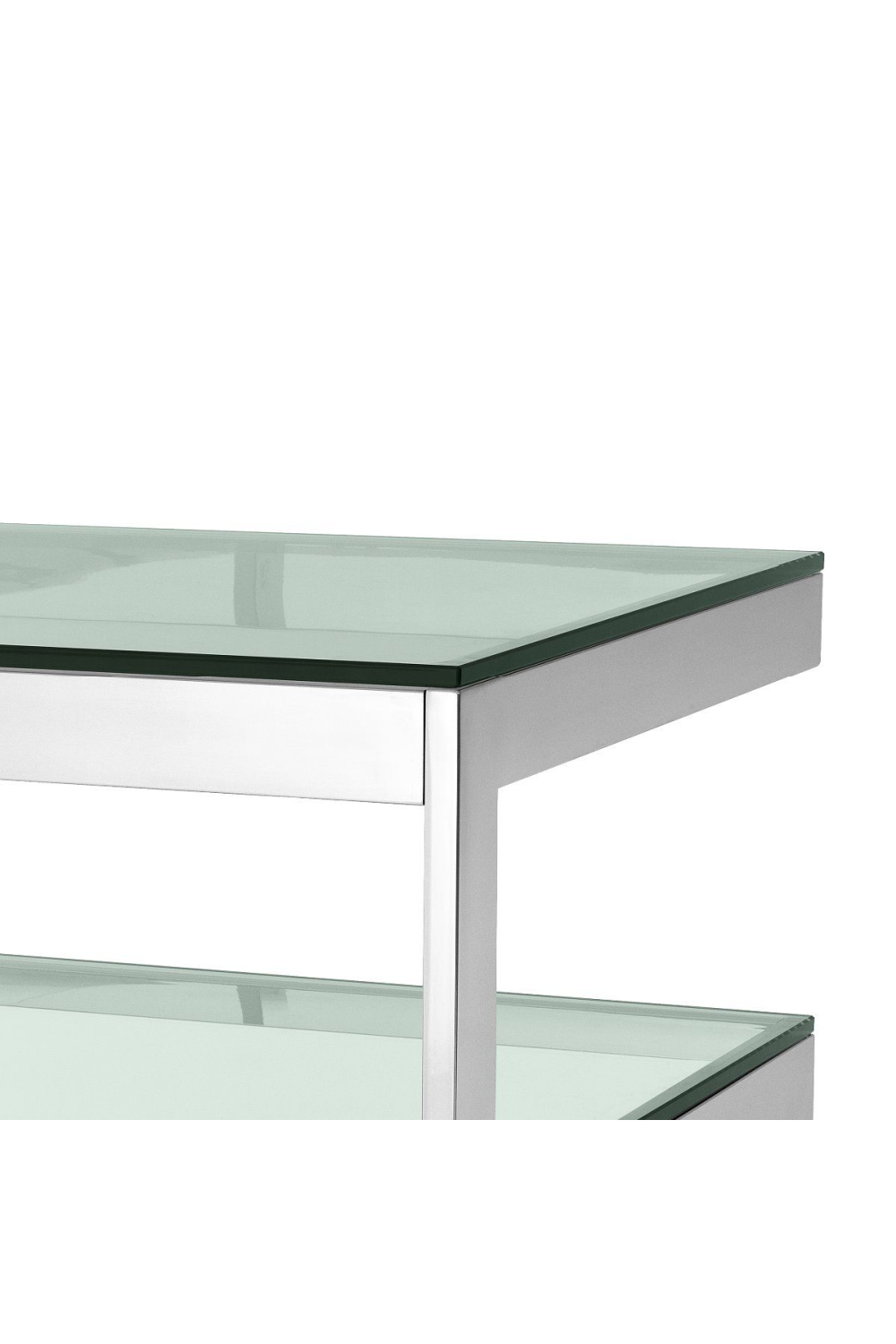 Steel 2-Layered Side Table | Eichholtz Gamma | OROA