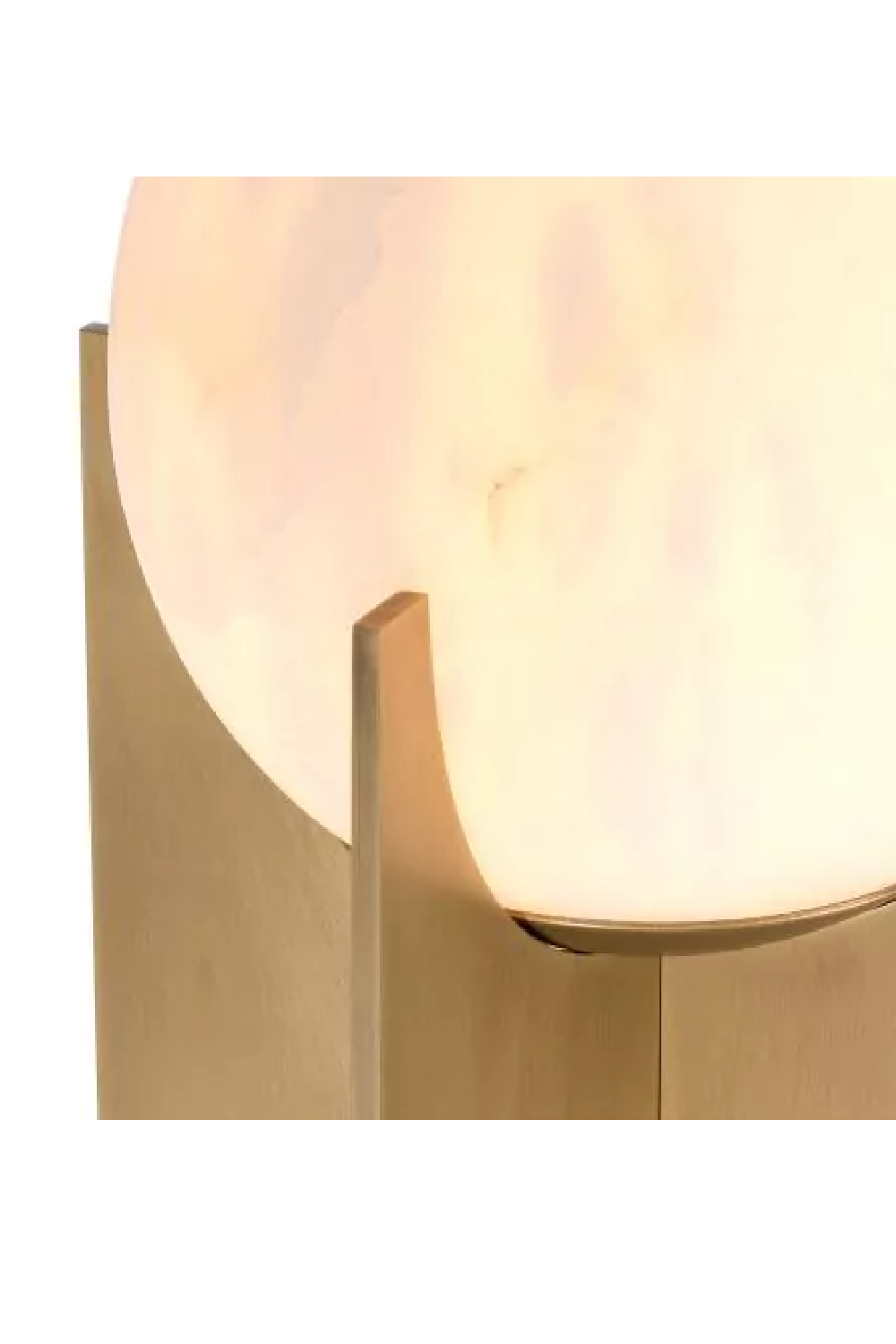 Brass Alablaster Globe Table Lamp | Eichholtz Scorpios | OROA.com