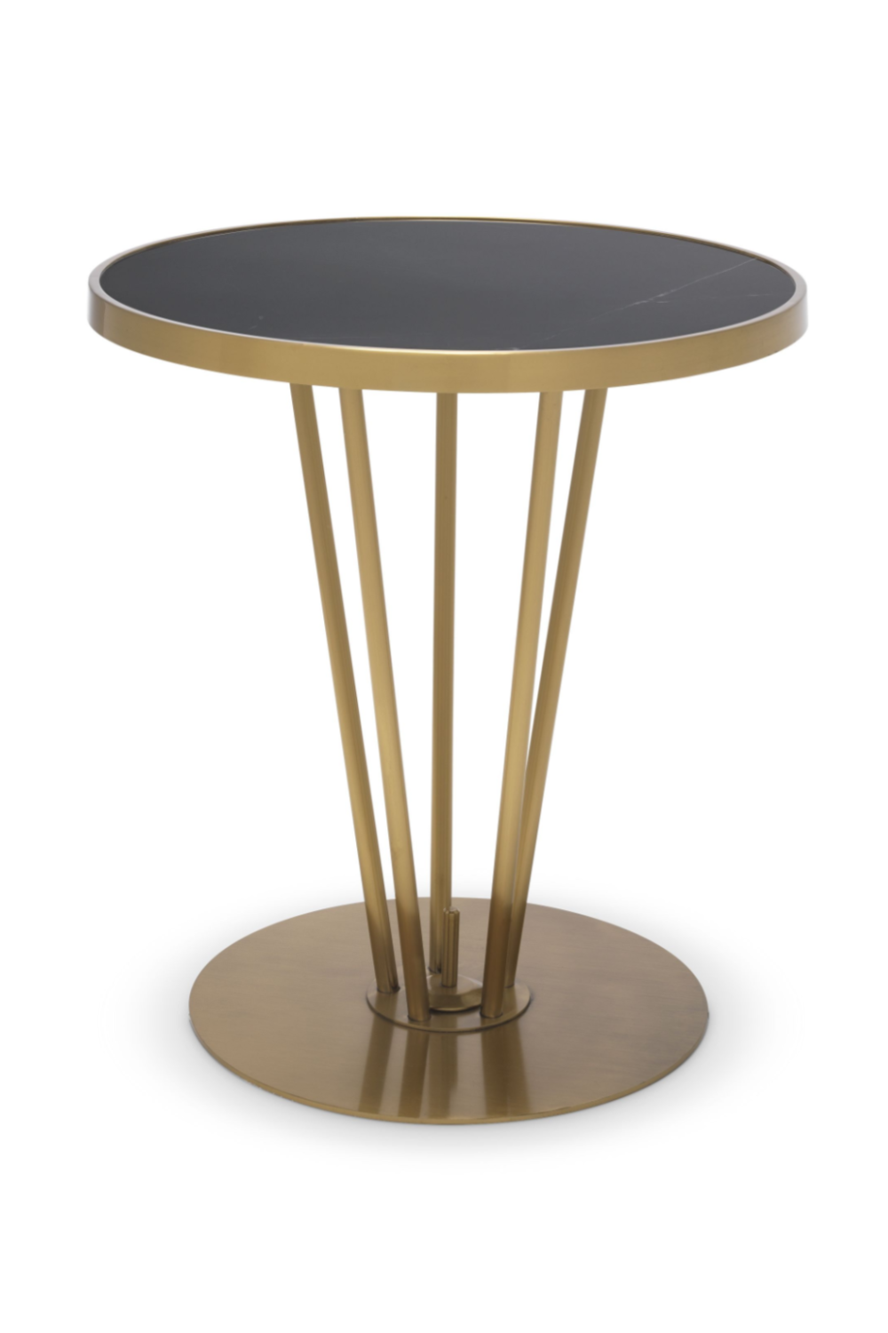 Brass Round Side Table | Eichholtz Horatio | OROA