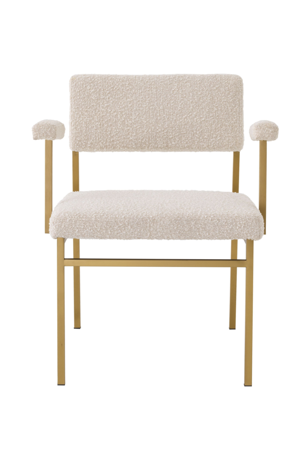 Cream Bouclé Modern Accent Chair  |  Eichholtz Dunmore | Oroa.com