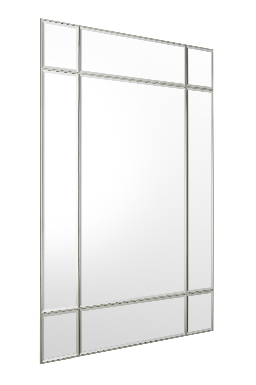 Silver Framed Bevelled Mirror XL | Eichholtz Beaumont | OROA
