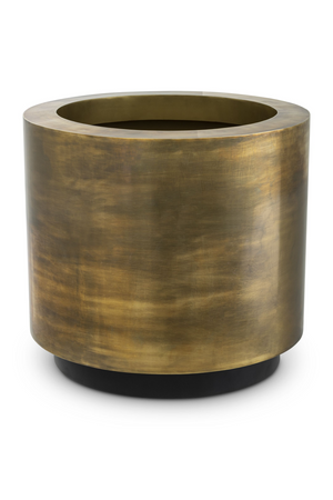 Vintage Brass Round Planter | Eichholtz Jasper | Oroa.com