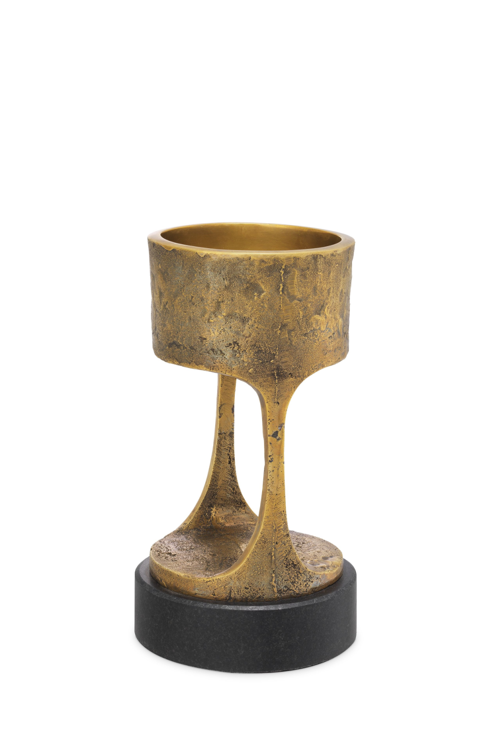Vintage Brass Candle Holder | Eichholtz Bologna S | OROA