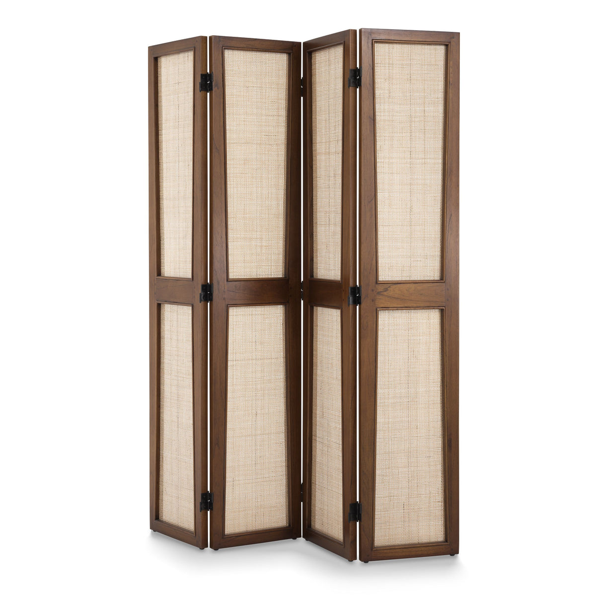 Brown Rattan Cane Room Divider Eichholtz Juliane OROA