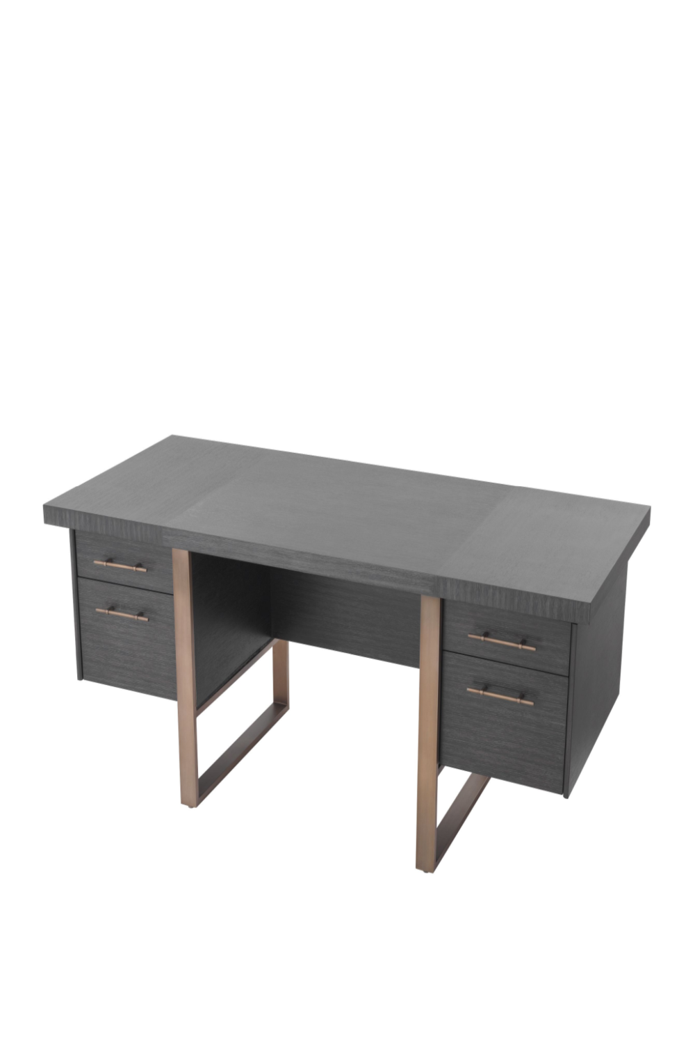 Charcoal Oak Desk | Eichholtz Canova | OROA