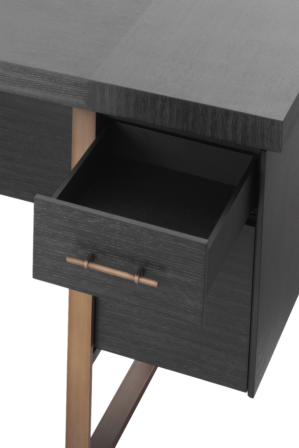 Charcoal Oak Desk | Eichholtz Canova | OROA