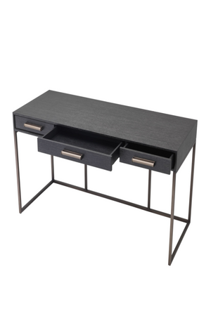 Minimalist Charcoal Desk | Eichholtz Larsen | OROA