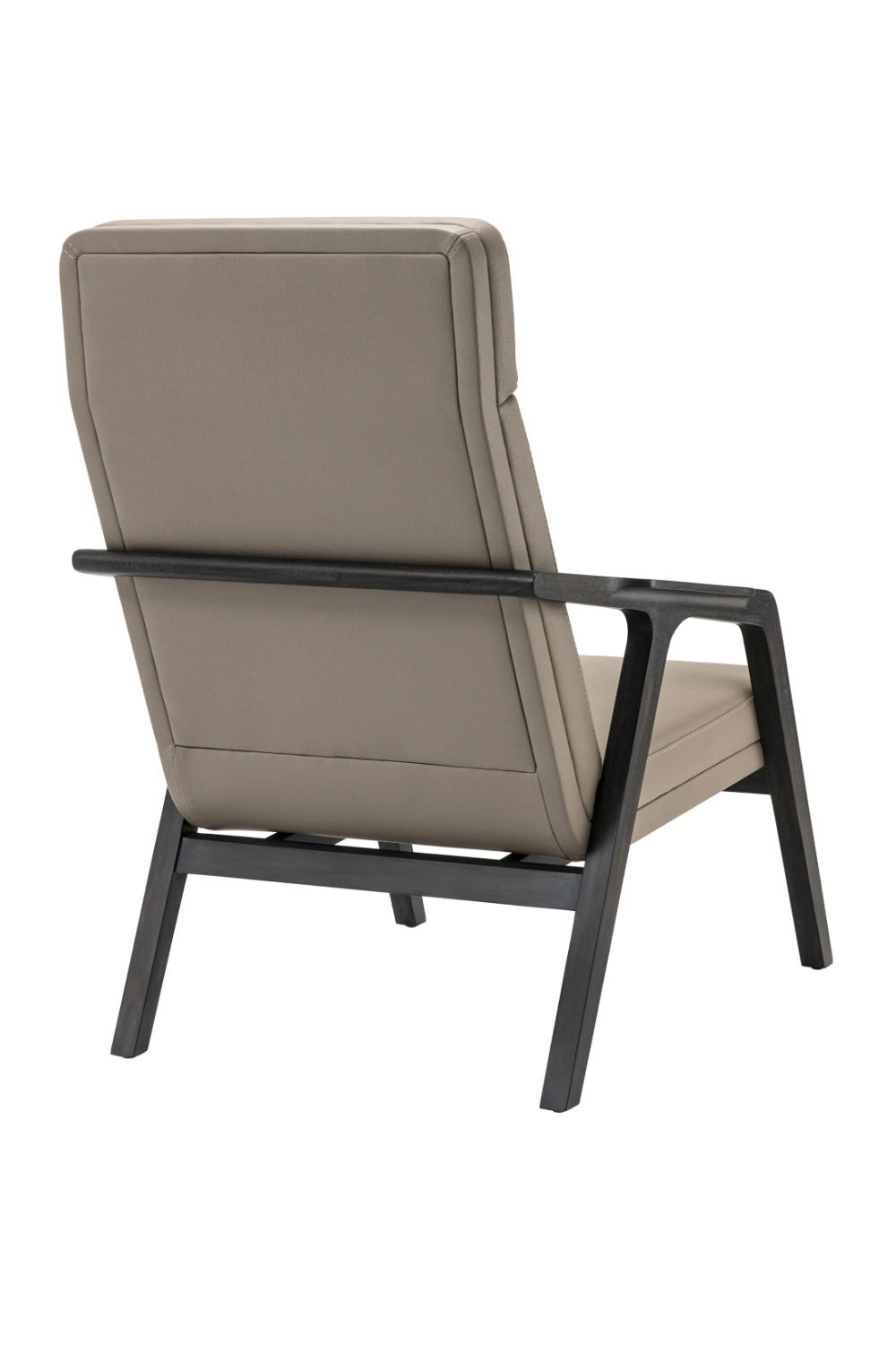 Gray Leather Look Accent Chair | Eichholtz Cruise | Oroa.com