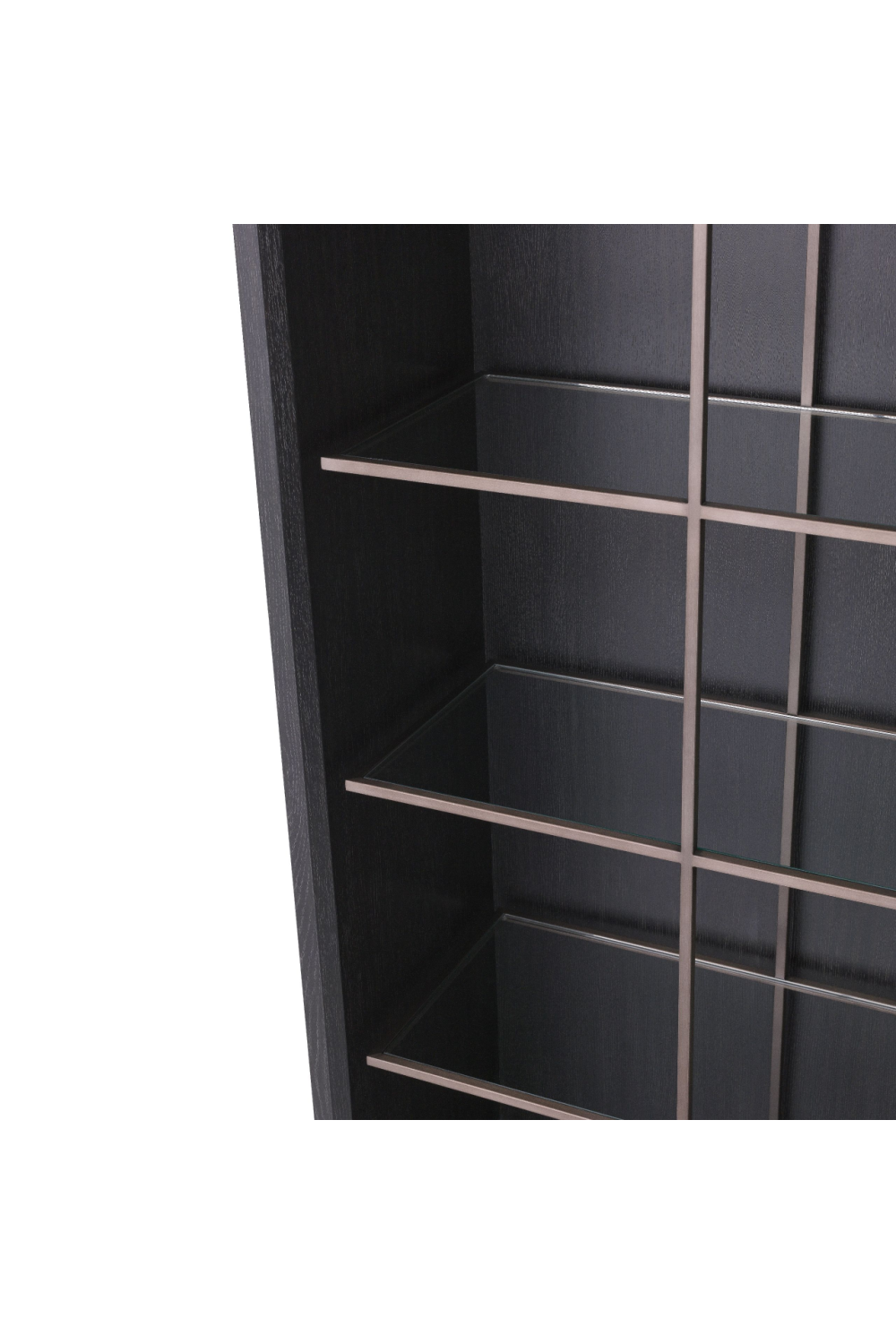 Bronze 4-Shelf Bookcase | Eichholtz Hennessey | OROA.com