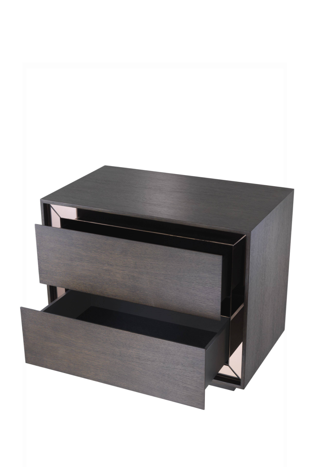 2 Drawer Wooden Side Table | Eichholtz Cabas | OROA