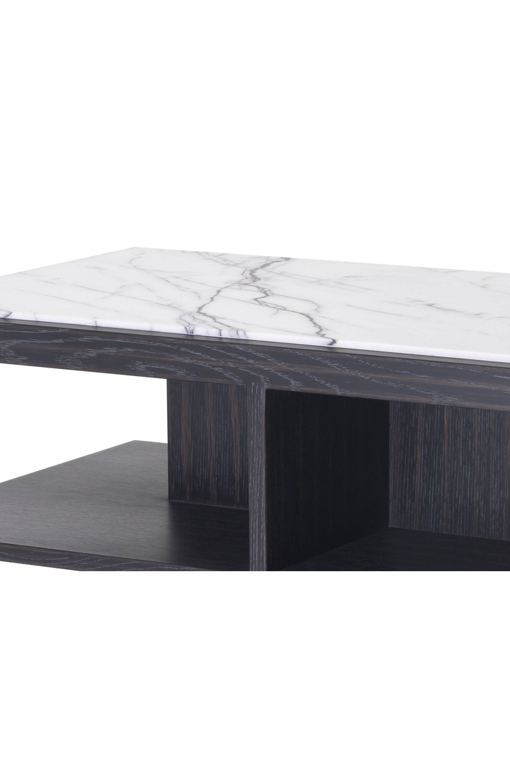 Wooden Marble Top Side Table | Eichholtz Miguel | Oroa.com