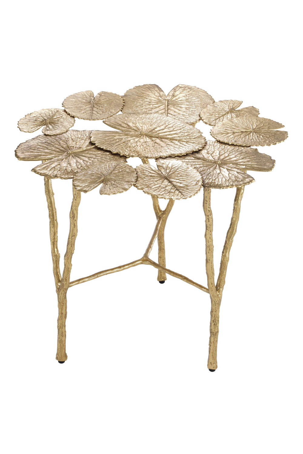 Gold Water Lilies Side Table | Eichholtz Tropicale | OROA