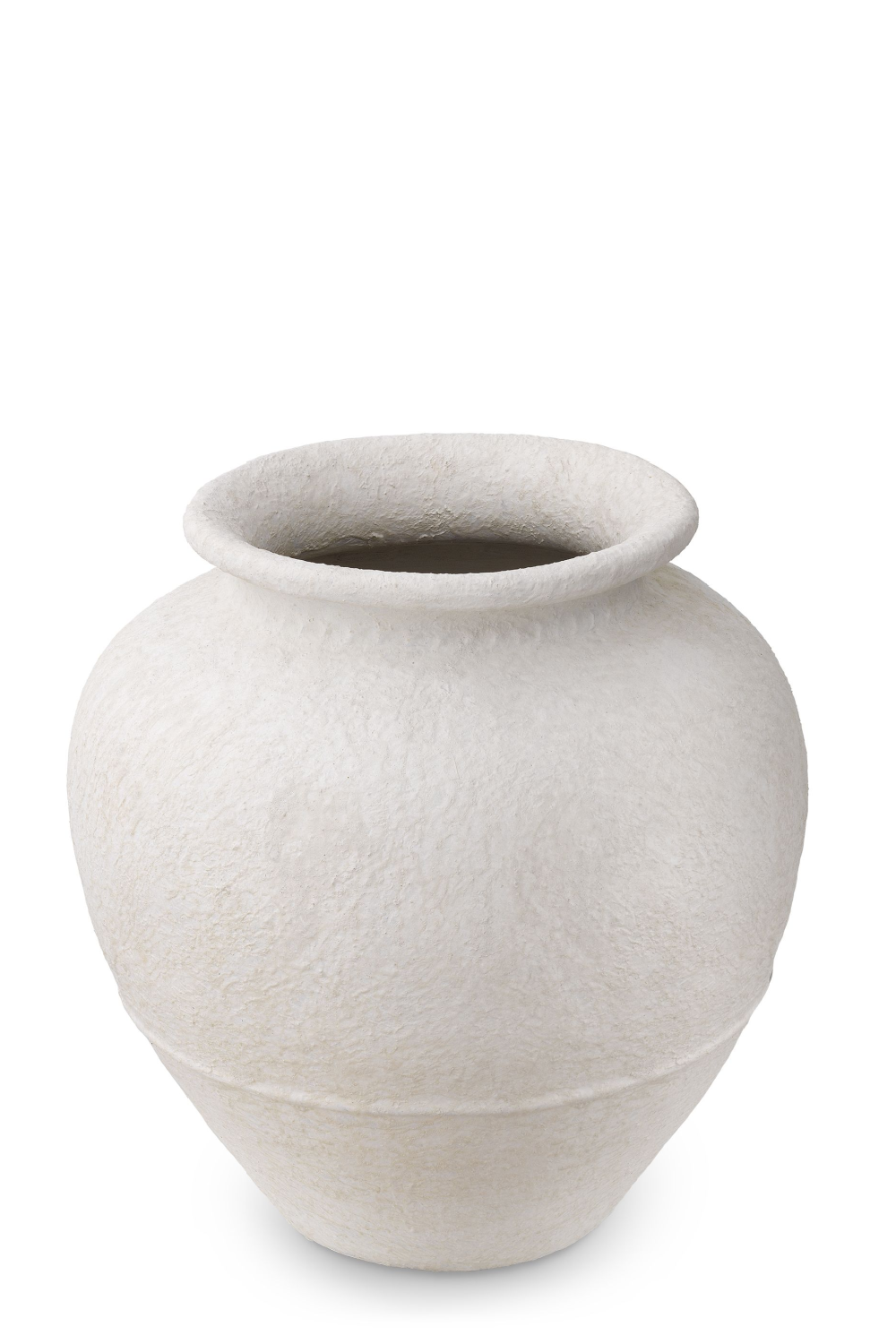 Matte White Clay Vase | Eichholtz Reine S | OROA