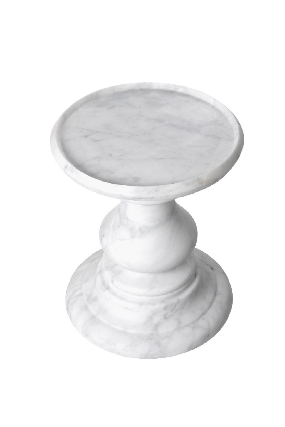 White Marble Side Table | Eichholtz Melody | OROA