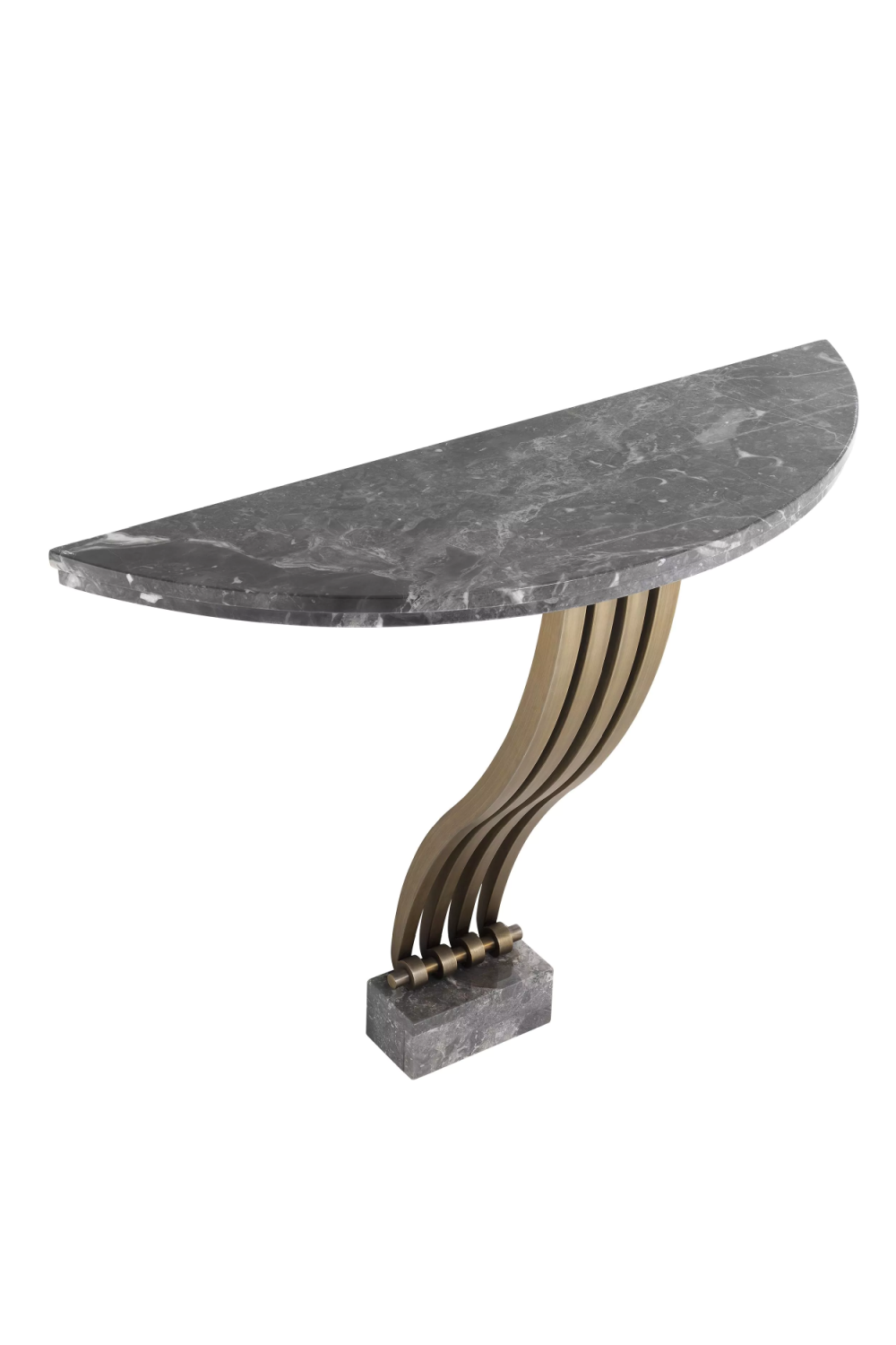 Brass Marble Black Console Table | Eichholtz Renaissance | OROA