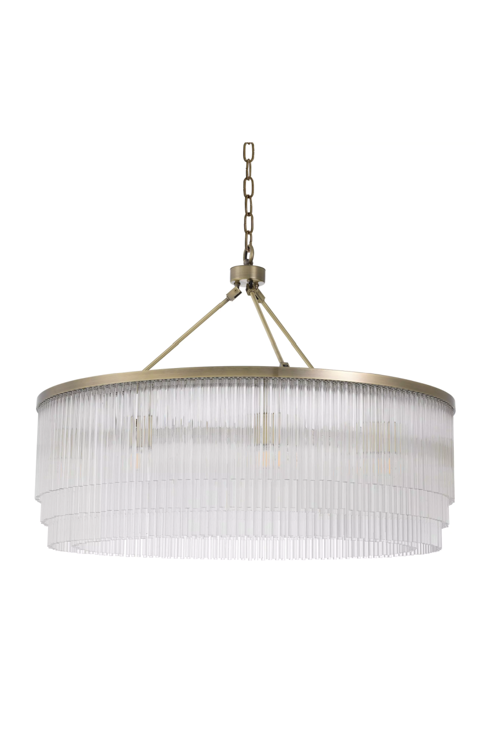 Glass Rods Contemporary Chandelier | Eichholtz Hector | OROA