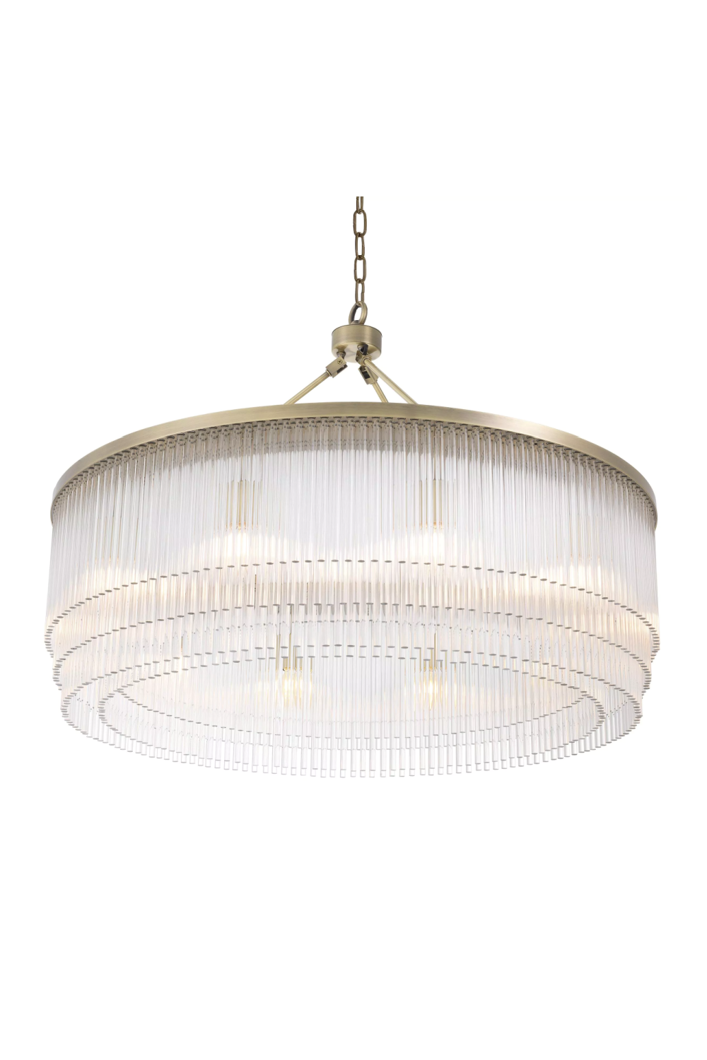 Glass Rods Contemporary Chandelier | Eichholtz Hector | OROA