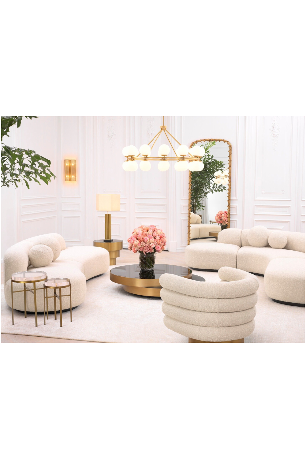 Brass Stacked Coffee Table | Eichholtz Griffith | Oroa.com