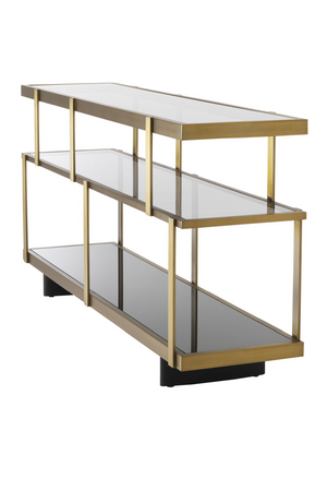 Brass Shelving Media Unit | Eichholtz Nesto | OROA.com