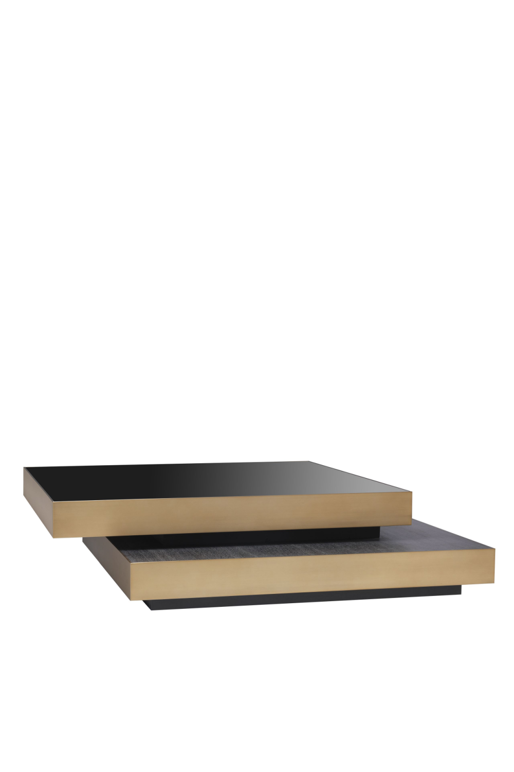 Brass Stacked Coffee Table | Eichholtz Shelton | OROA