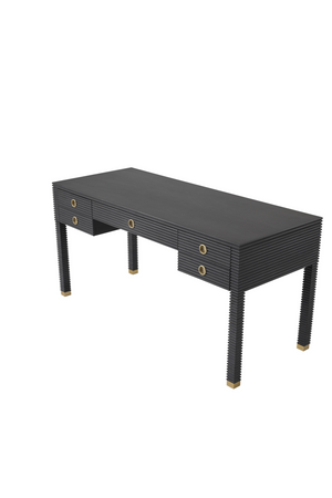 Charcoal Oak Desk | Eichholtz Dimitrios | Oroa.com