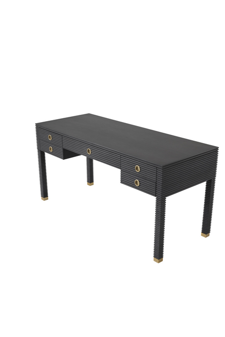 Charcoal Oak Desk | Eichholtz Dimitrios | Oroa.com